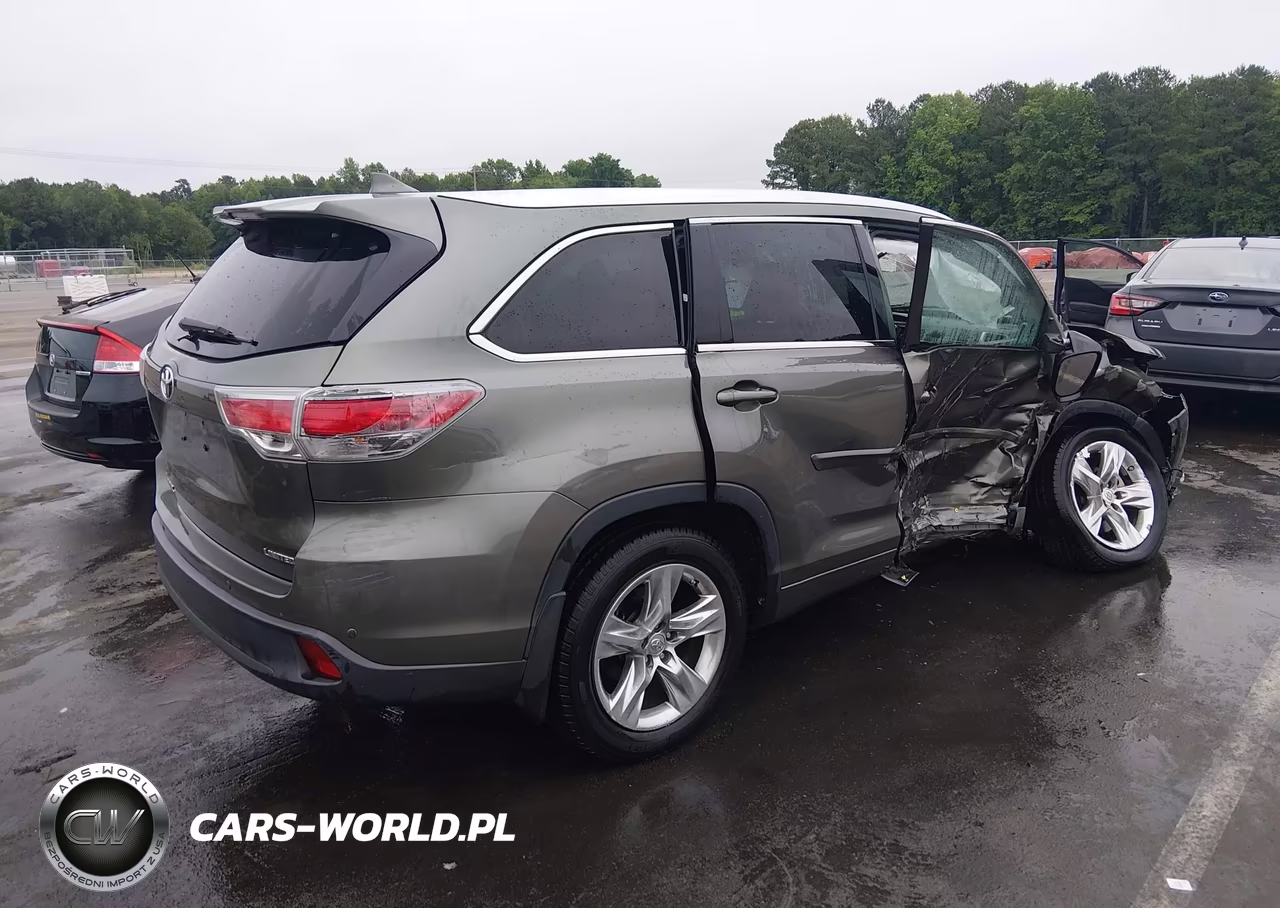 2014 Toyota Highlander Limited V6 VIN:5TDYKRFHXES018914 - 4