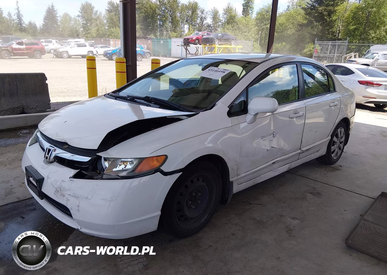 2007 Honda Civic Lx VIN:1HGFA16587L085390 - 2