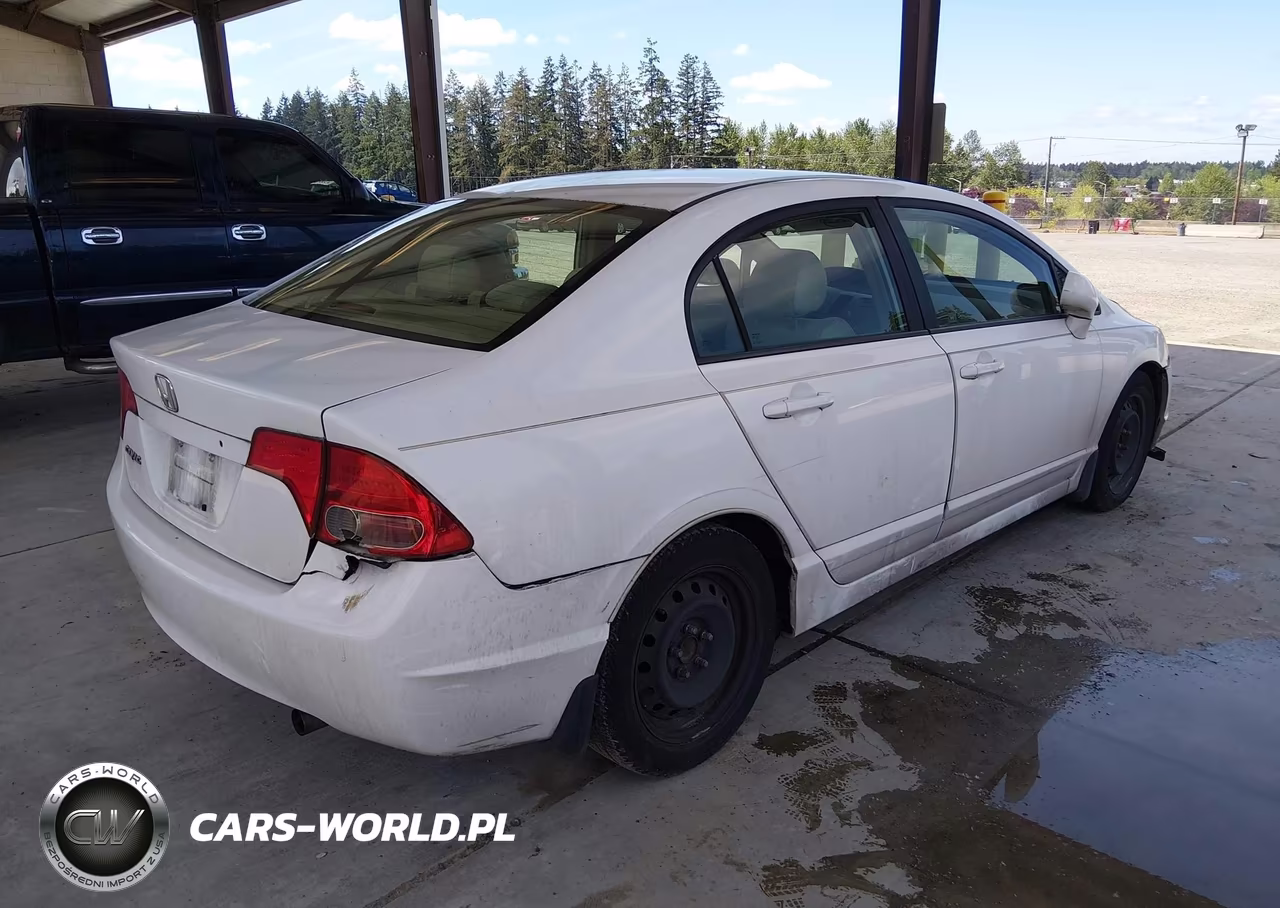 2007 Honda Civic Lx VIN:1HGFA16587L085390 - 4