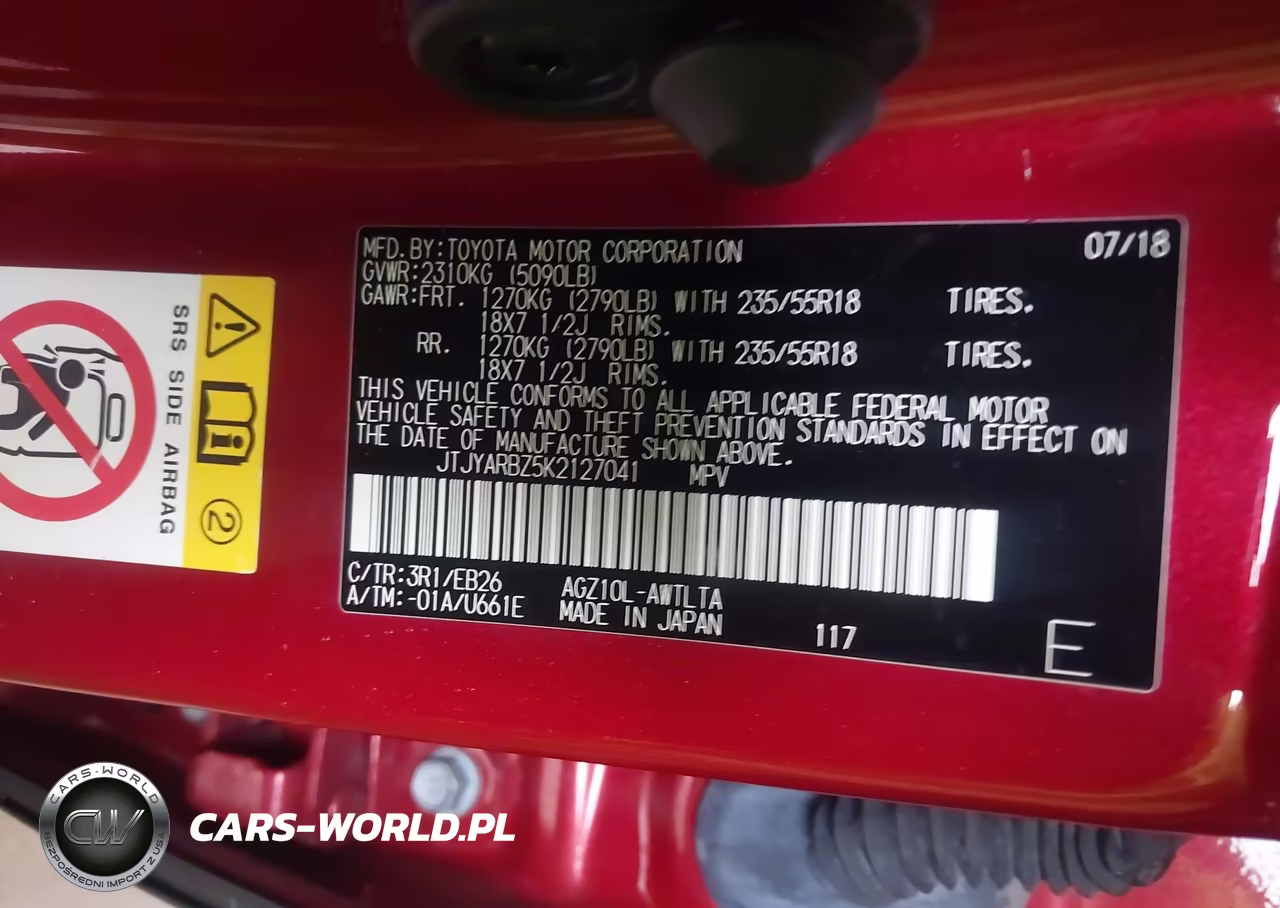 2019 Lexus Nx 300 F Sport VIN:JTJYARBZ5K2127041 - 9