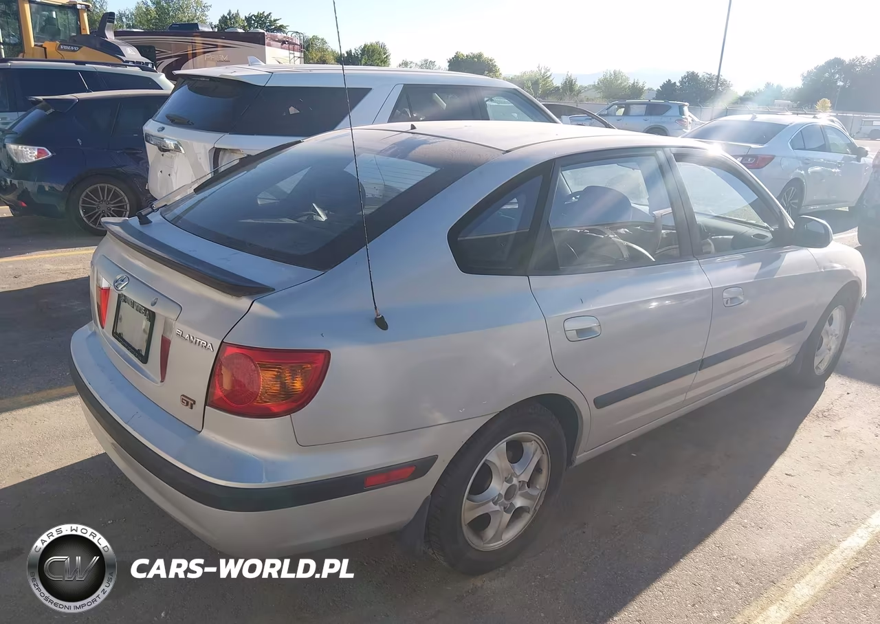 2003 Hyundai Elantra Gt VIN:KMHDN55D93U100666 - 4