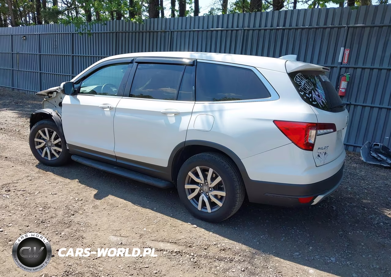 2020 Honda Pilot Awd Ex VIN:5FNYF6H33LB070276 - 3