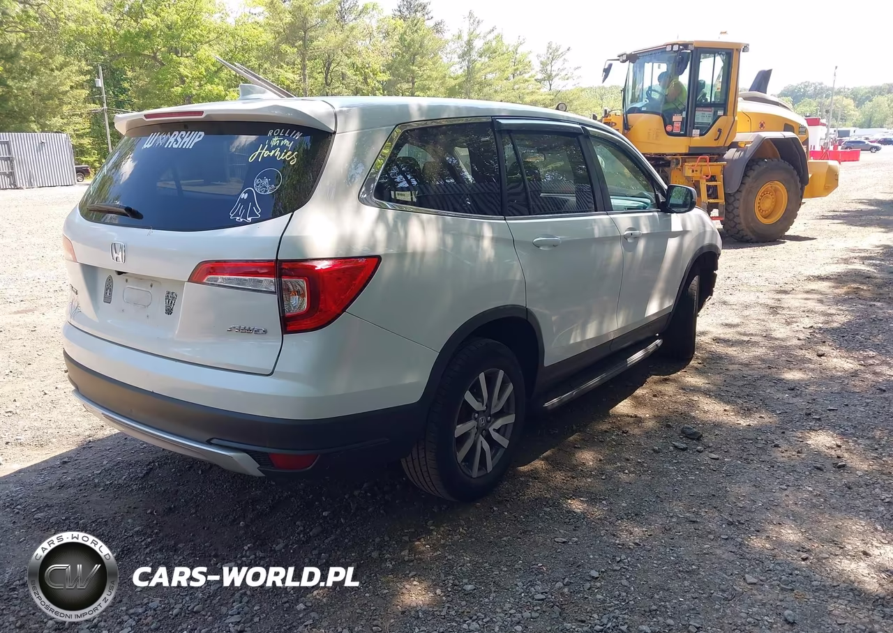 2020 Honda Pilot Awd Ex VIN:5FNYF6H33LB070276 - 4