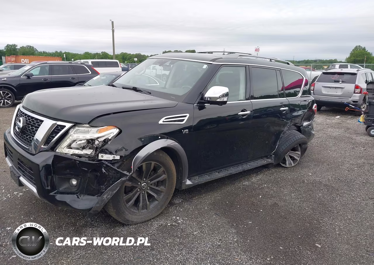 2018 Nissan Armada Platinum VIN:JN8AY2NE4J9733599 - 2