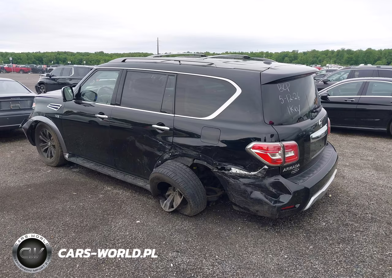 2018 Nissan Armada Platinum VIN:JN8AY2NE4J9733599 - 3