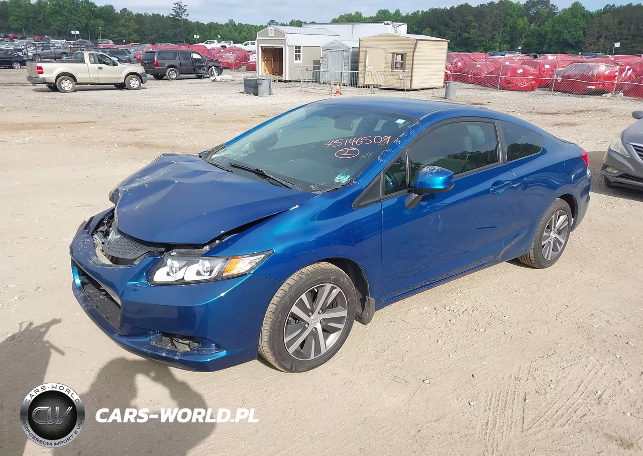 2013 Honda Civic Lx VIN:2HGFG3B5XDH522329 - 2