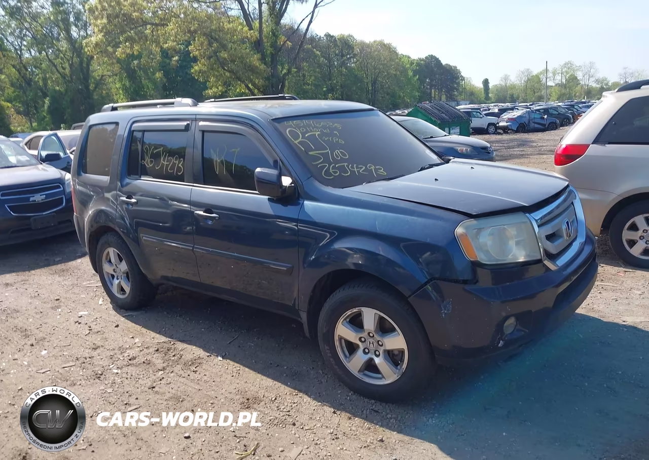 2010 Honda Pilot Ex-L VIN:5FNYF4H50AB005906 - 12