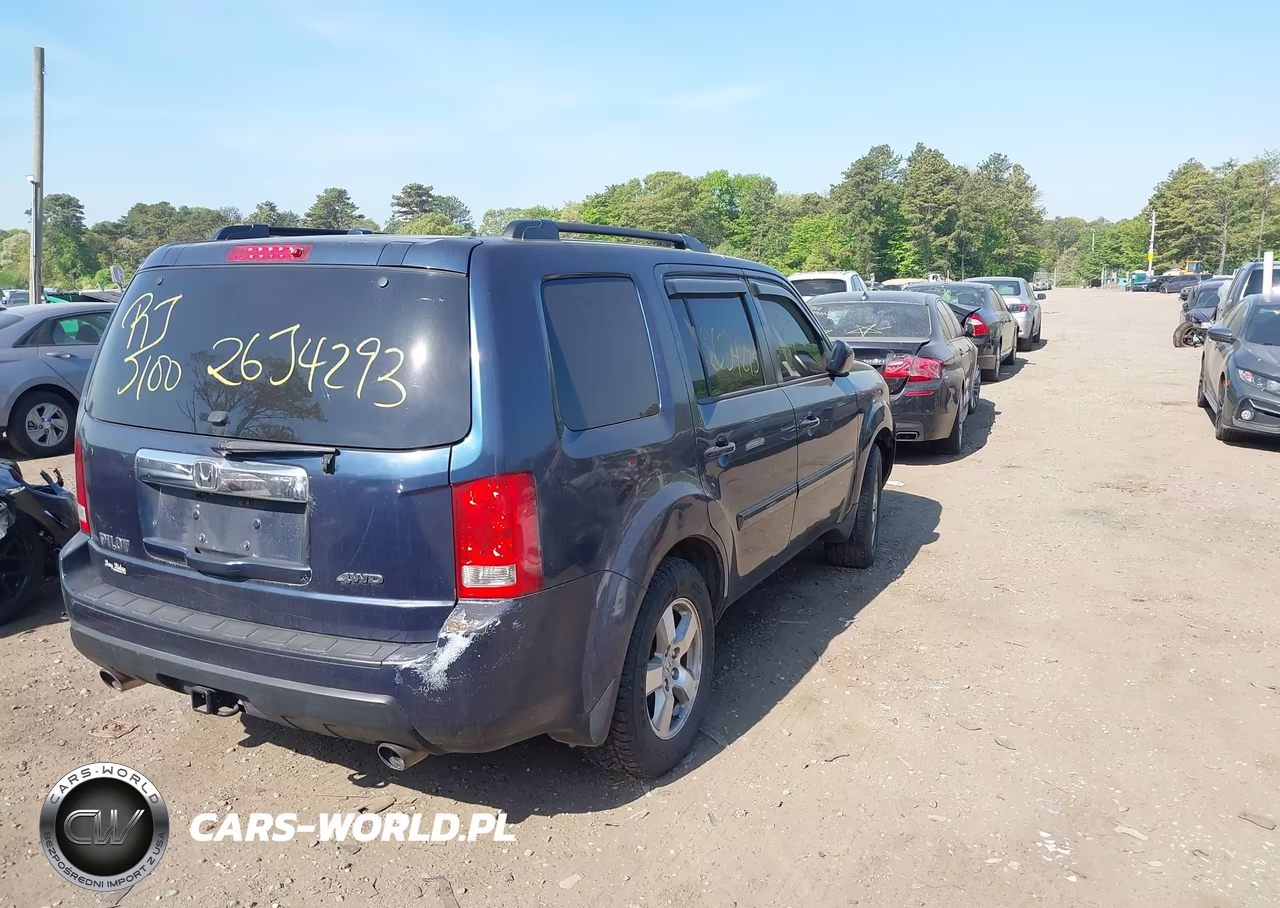 2010 Honda Pilot Ex-L VIN:5FNYF4H50AB005906 - 4