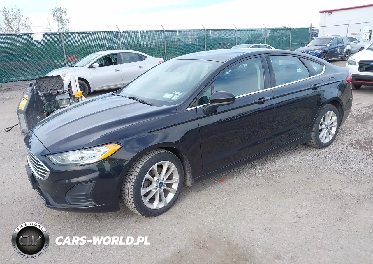 2019 Ford Fusion Se VIN:3FA6P0H77KR123326 - 2