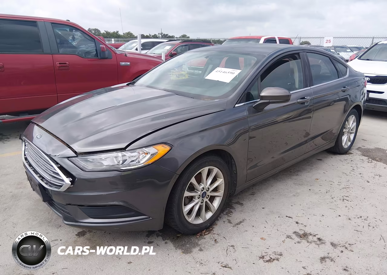 2017 Ford Fusion Se VIN:3FA6P0HD8HR108803 - 2