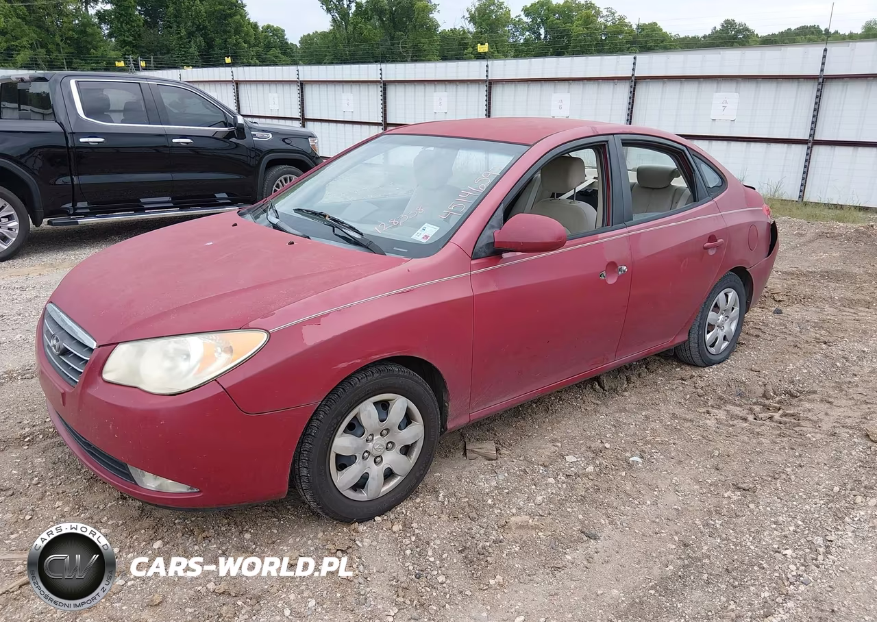 2007 Hyundai Elantra Gls-Limited-Se VIN:KMHDU46D27U133624 - 2