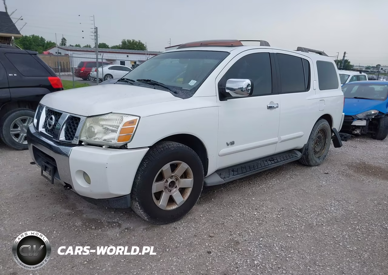 2007 Nissan Armada Le VIN:5N1BA08C97N715243 - 2