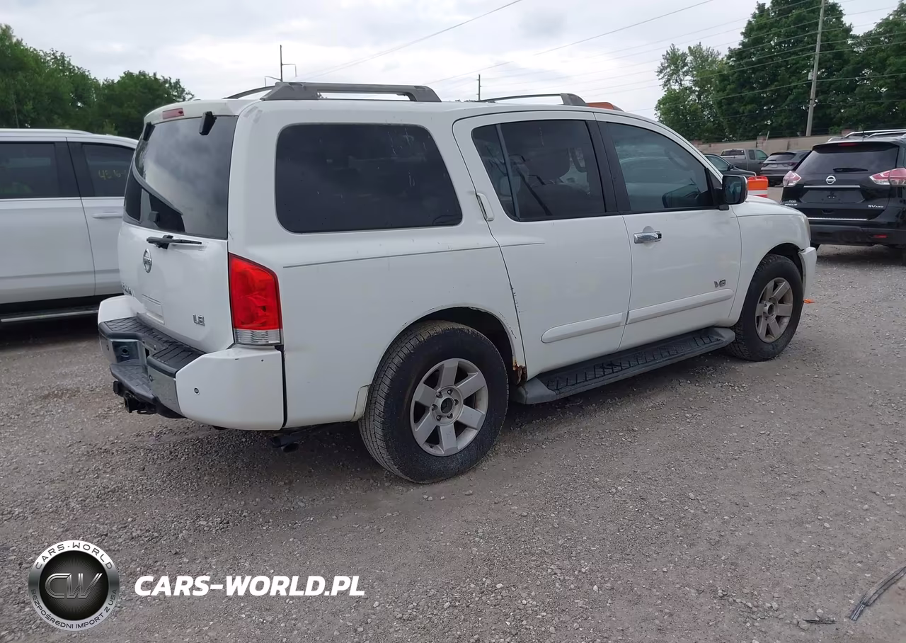 2007 Nissan Armada Le VIN:5N1BA08C97N715243 - 4
