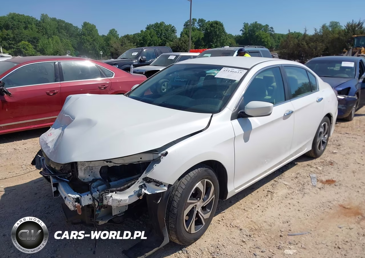 2016 Honda Accord Lx VIN:1HGCR2F34GA028163 - 2