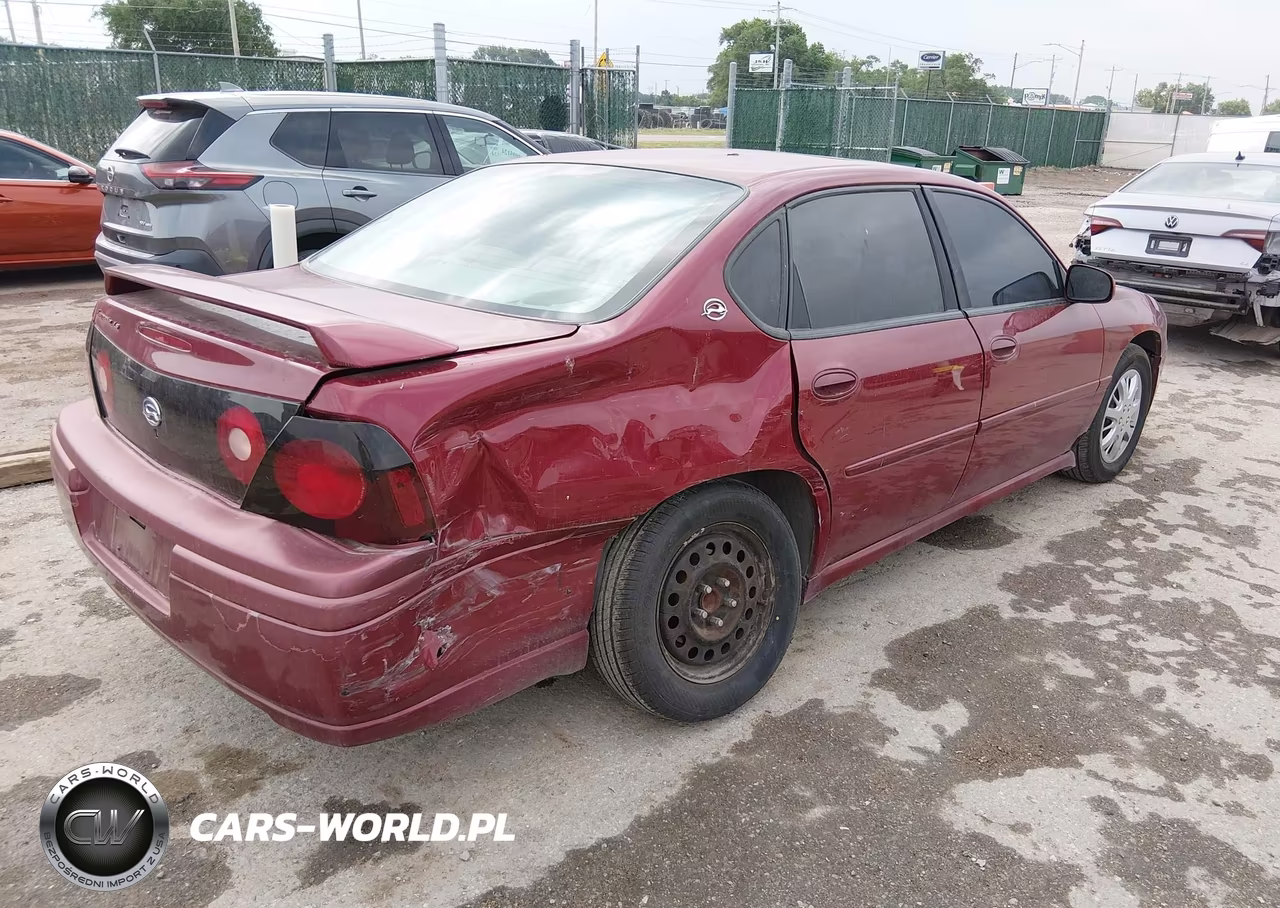 2005 Chevrolet Impala Ls VIN:2G1WH52K359127958 - 4