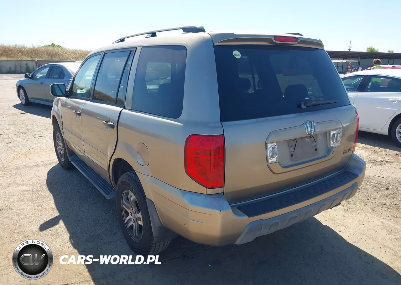 2004 Honda Pilot Ex-L VIN:2HKYF18594H595432 - 3