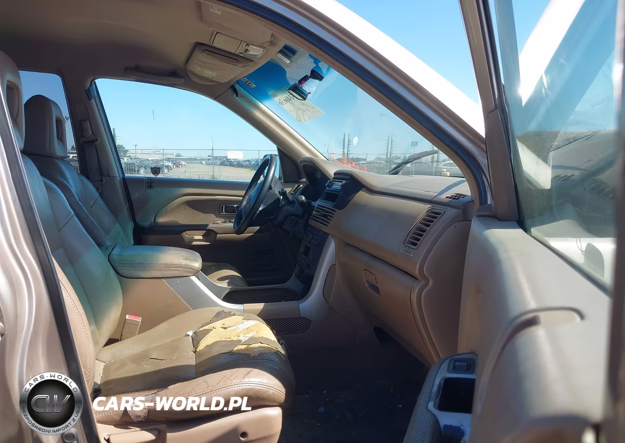 2004 Honda Pilot Ex-L VIN:2HKYF18594H595432 - 5