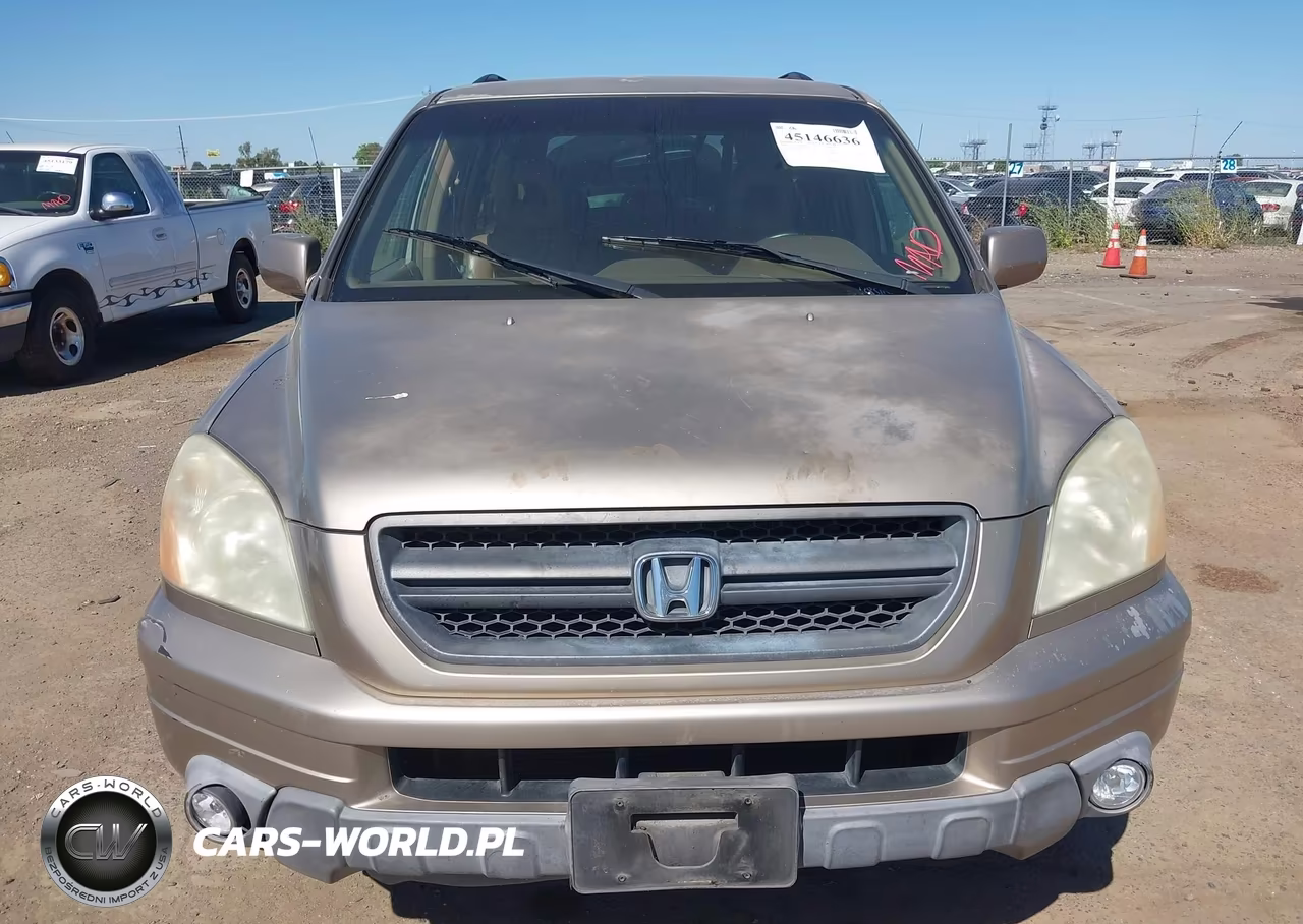 2004 Honda Pilot Ex-L VIN:2HKYF18594H595432 - 6