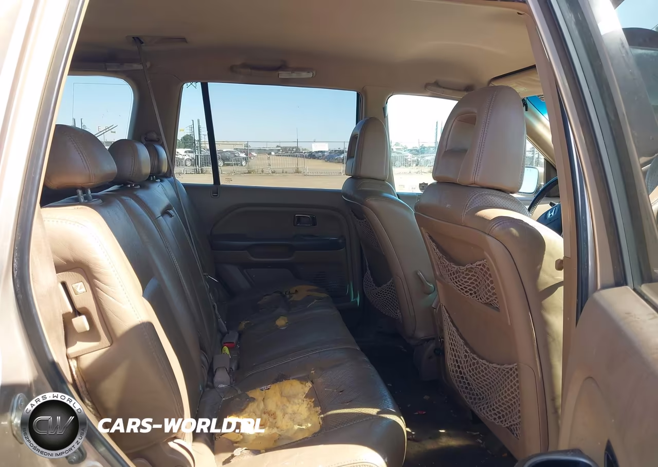 2004 Honda Pilot Ex-L VIN:2HKYF18594H595432 - 8