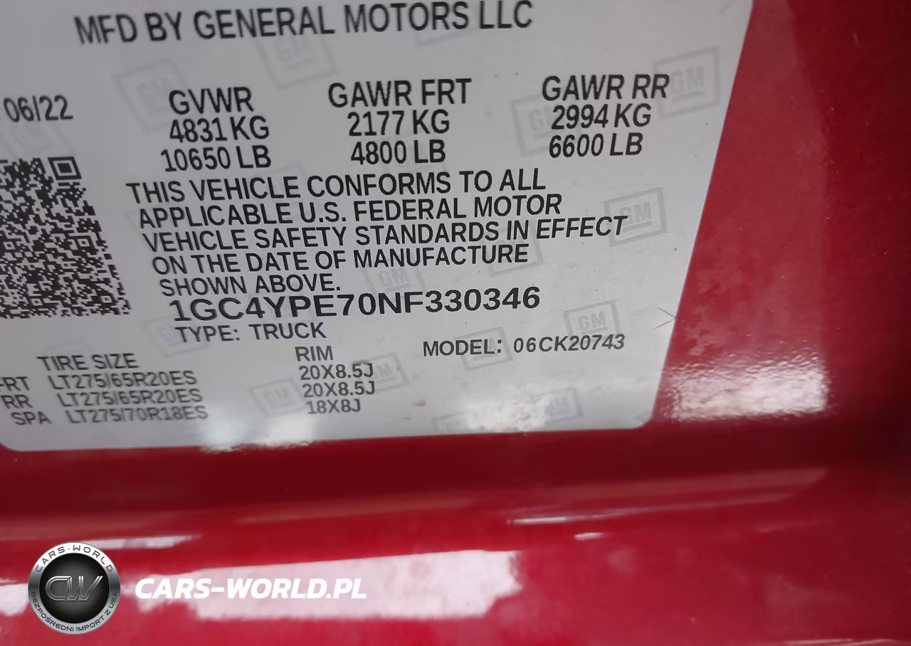 2022 Chevrolet Silverado 2500Hd 4Wd Standard Bed Ltz VIN:1GC4YPE70NF330346 - 8
