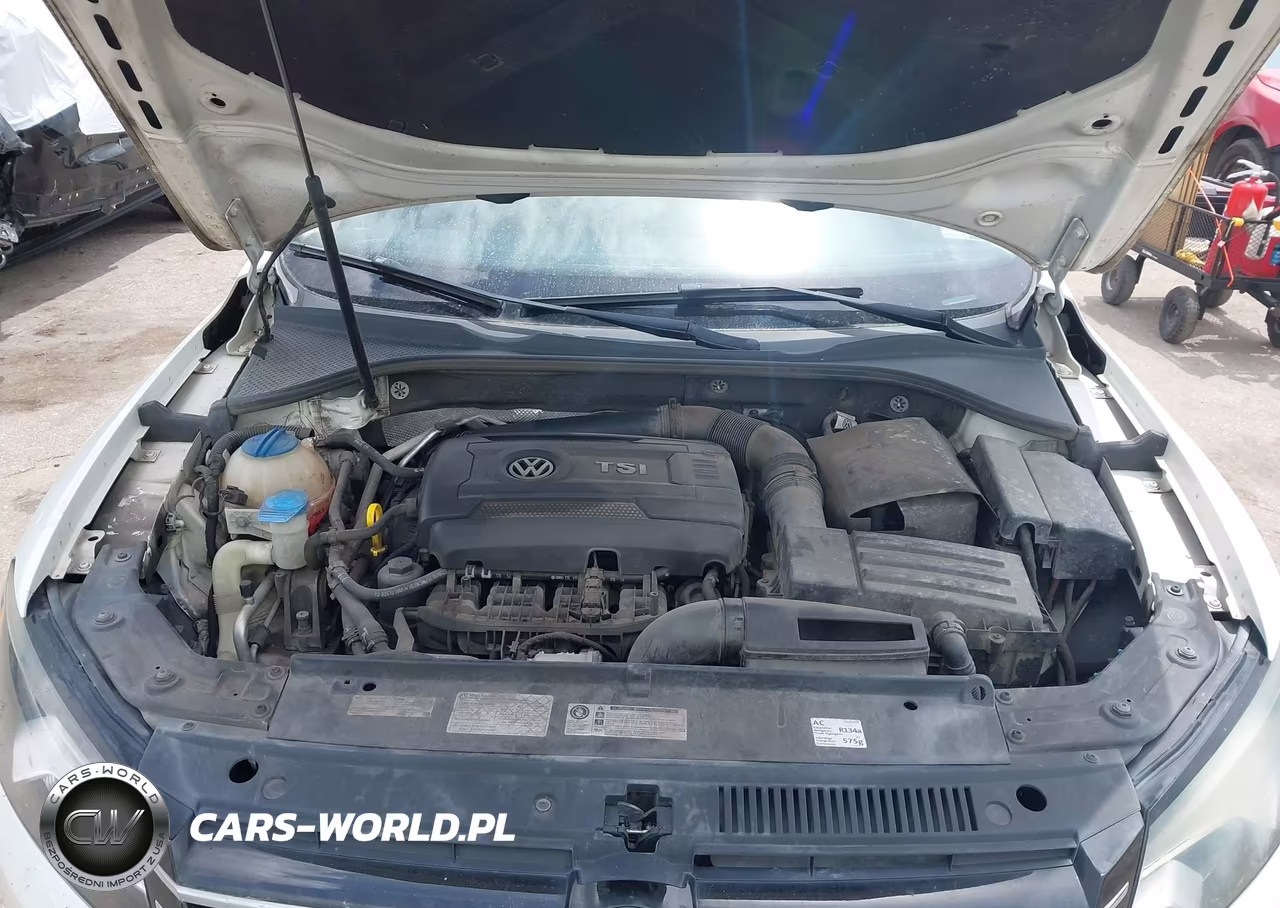 2014 Volkswagen Passat 1.8T Se VIN:1VWBT7A33EC092905 - 10