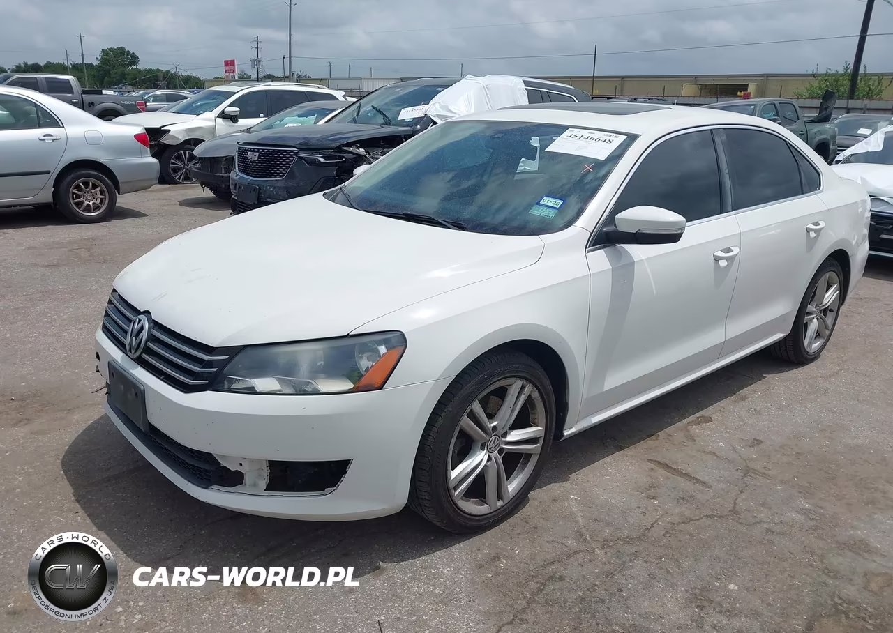 2014 Volkswagen Passat 1.8T Se VIN:1VWBT7A33EC092905 - 2