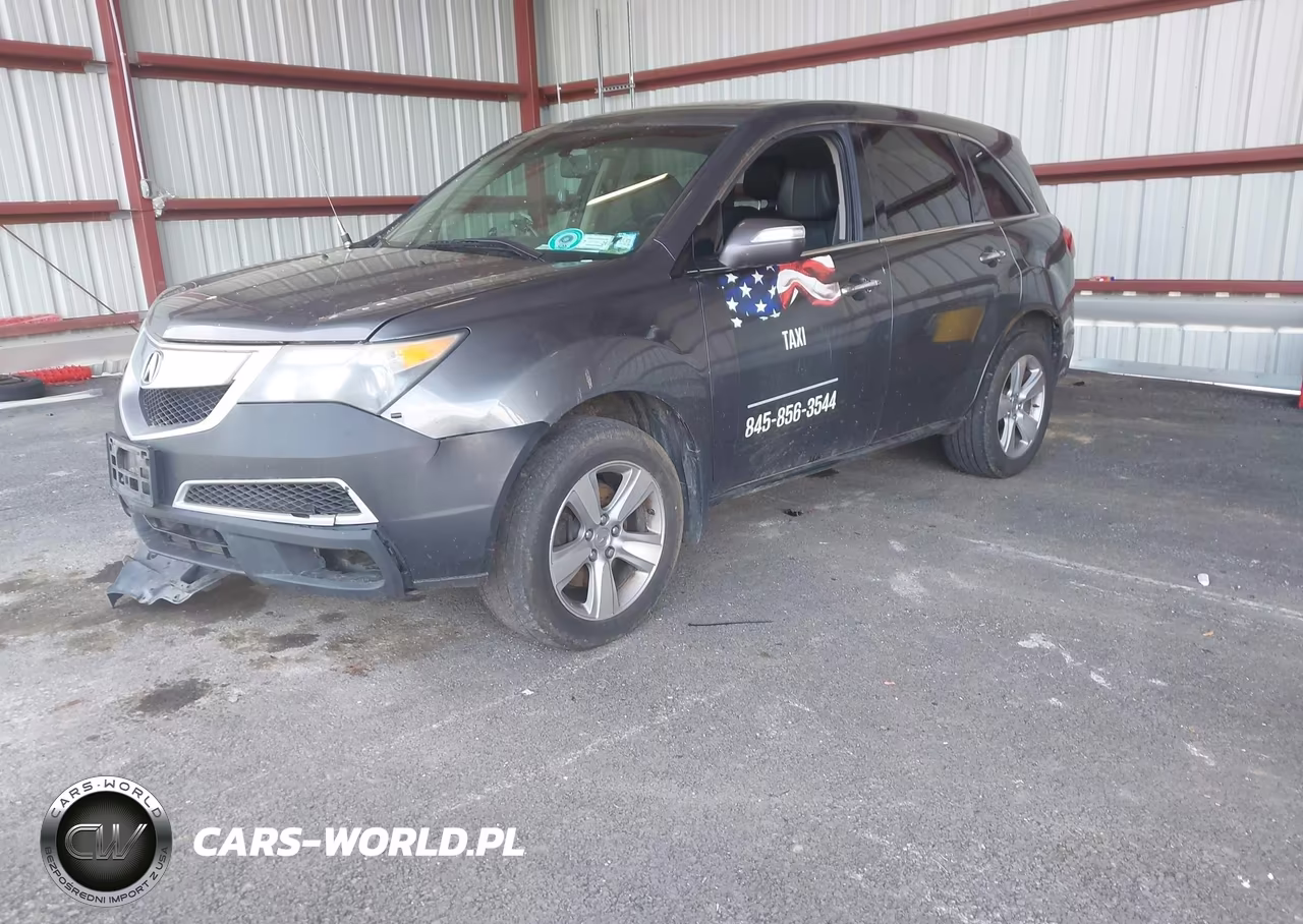 2012 Acura Mdx VIN:2HNYD2H29CH530549 - 2