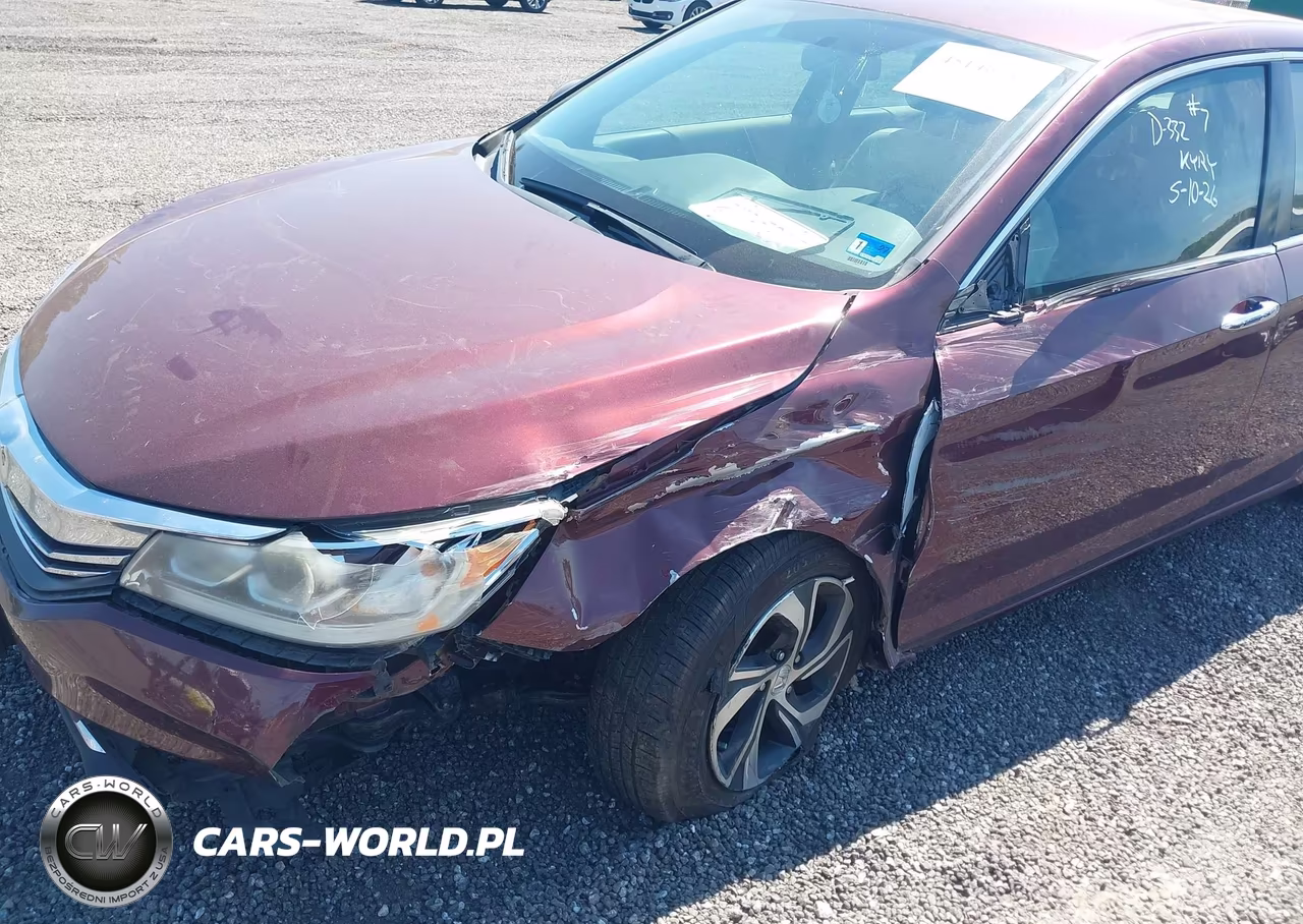 2016 Honda Accord Lx VIN:1HGCR2F34GA168326 - 6