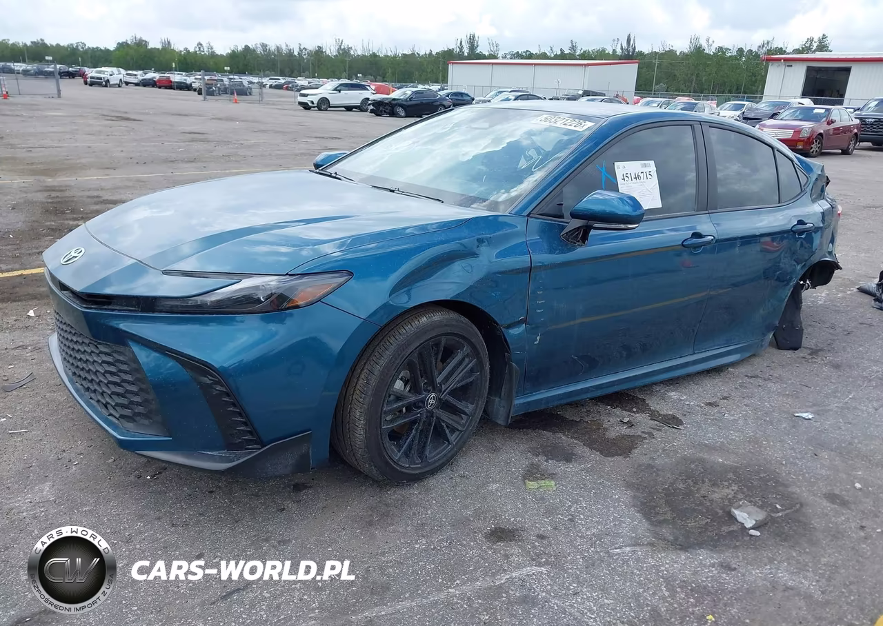 2025 Toyota Camry Se VIN:4T1DAACK6SU167391 - 2