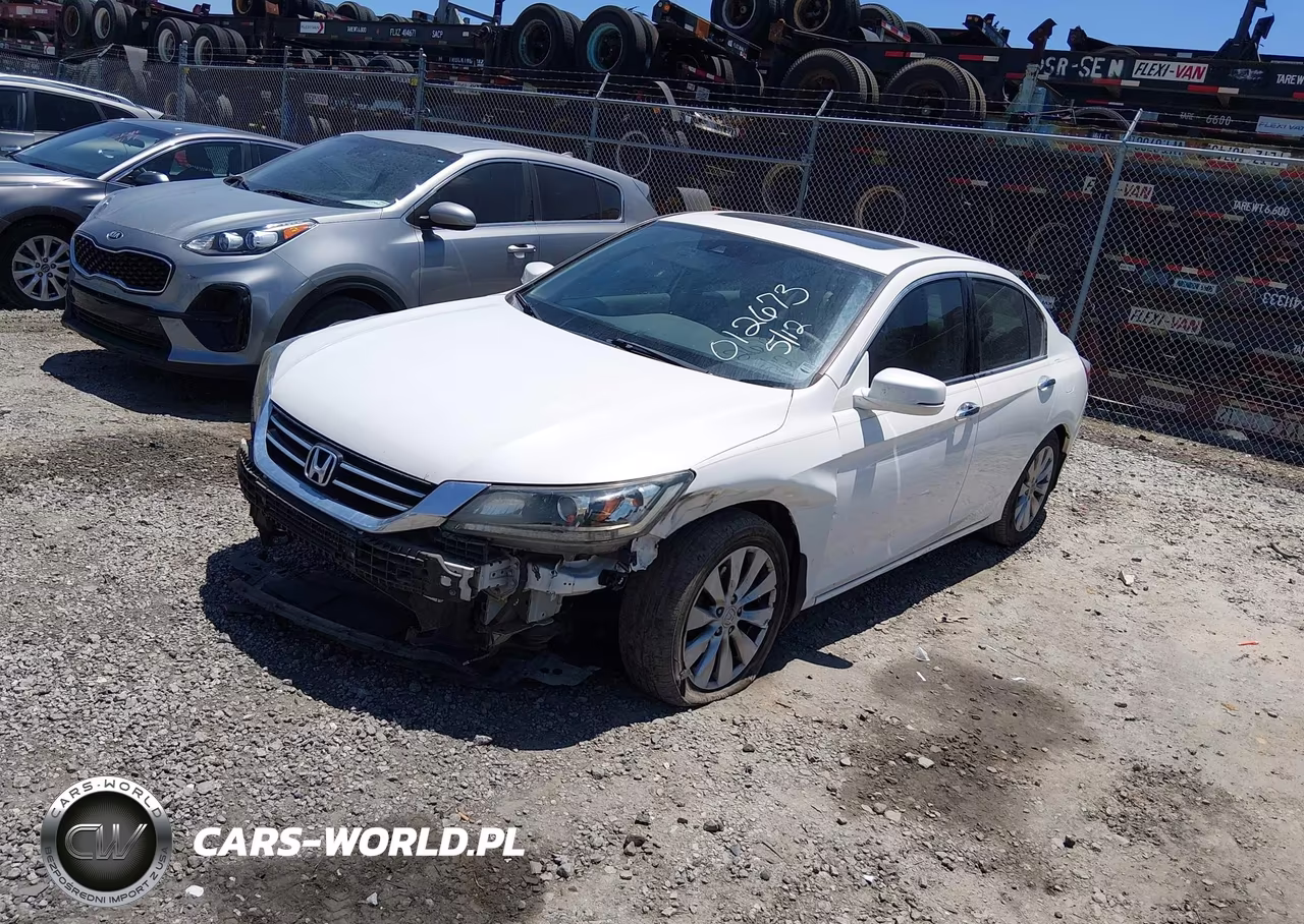 2014 Honda Accord Ex-L V-6 VIN:1HGCR3F84EA012673 - 2