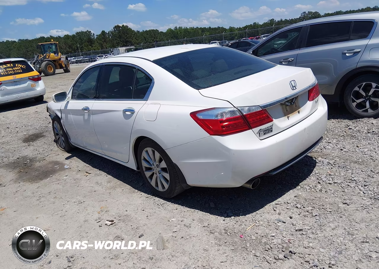 2014 Honda Accord Ex-L V-6 VIN:1HGCR3F84EA012673 - 3
