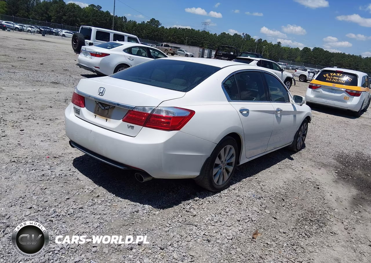 2014 Honda Accord Ex-L V-6 VIN:1HGCR3F84EA012673 - 4