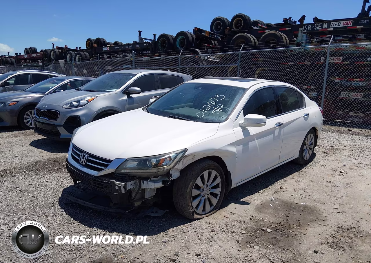 2014 Honda Accord Ex-L V-6 VIN:1HGCR3F84EA012673 - 6