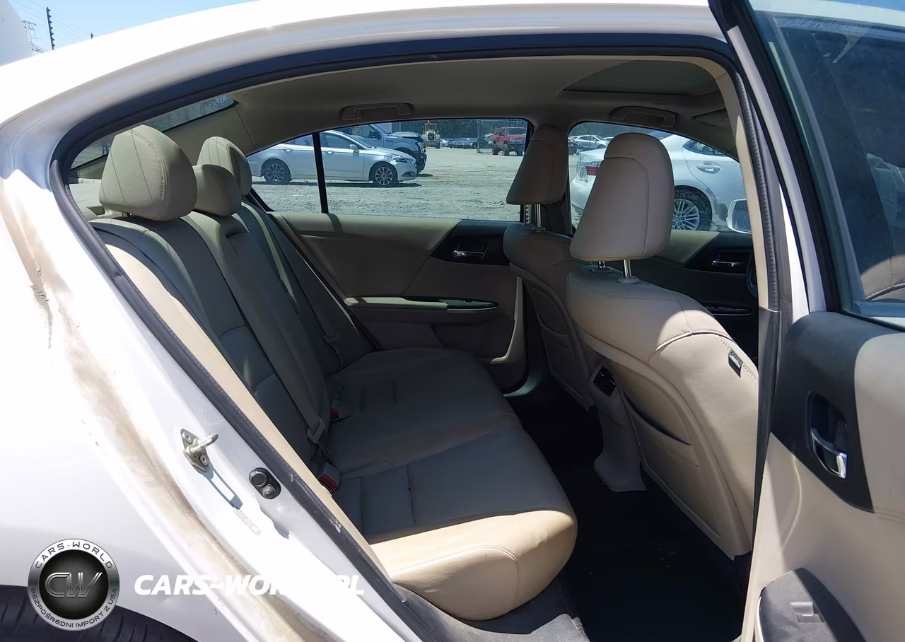 2014 Honda Accord Ex-L V-6 VIN:1HGCR3F84EA012673 - 8
