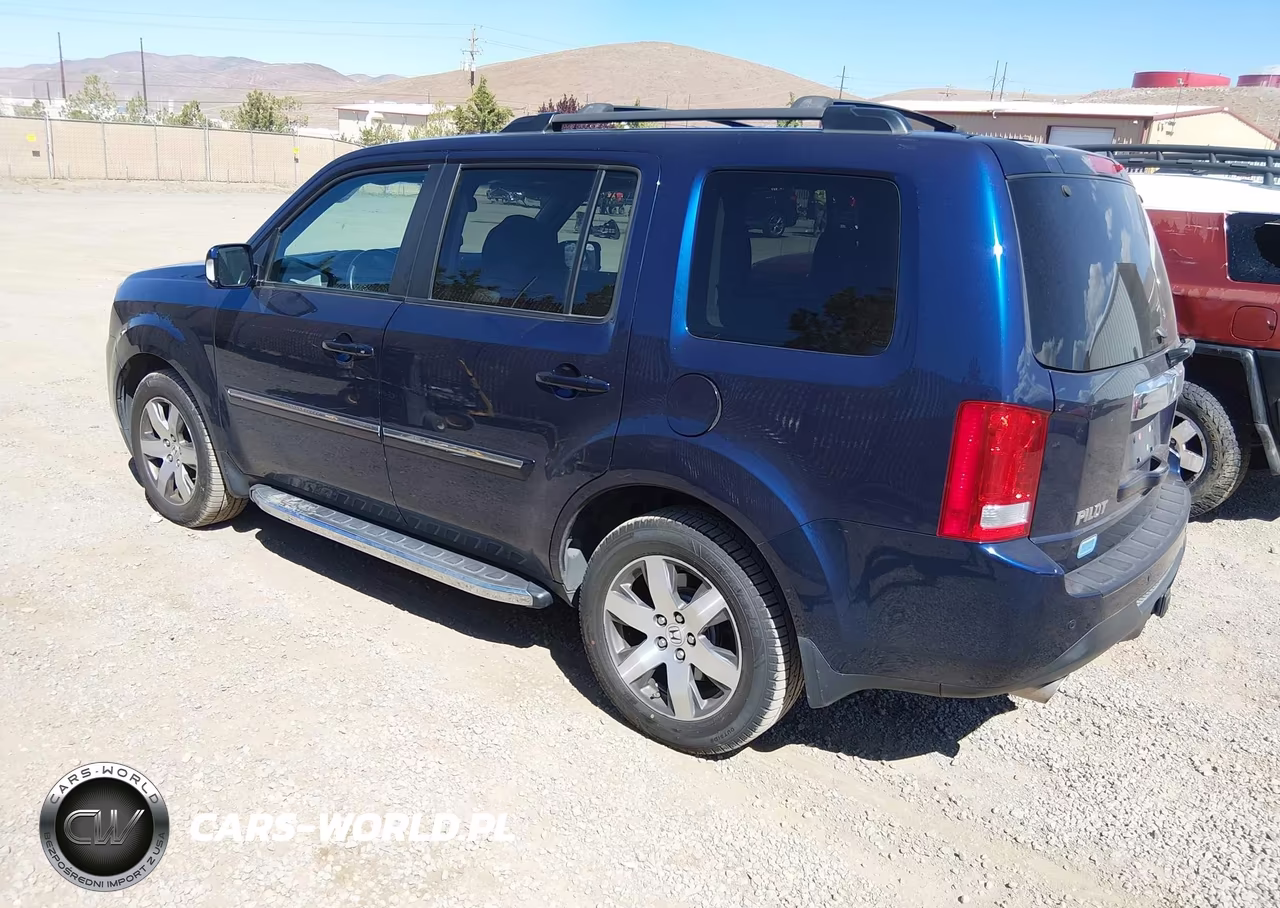 2014 Honda Pilot Touring VIN:5FNYF4H97EB051595 - 3