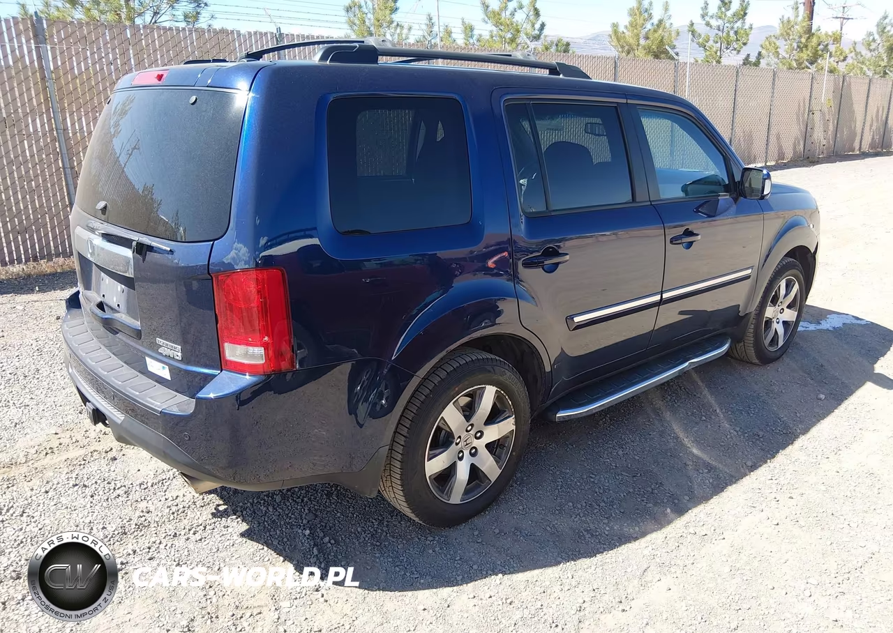 2014 Honda Pilot Touring VIN:5FNYF4H97EB051595 - 4