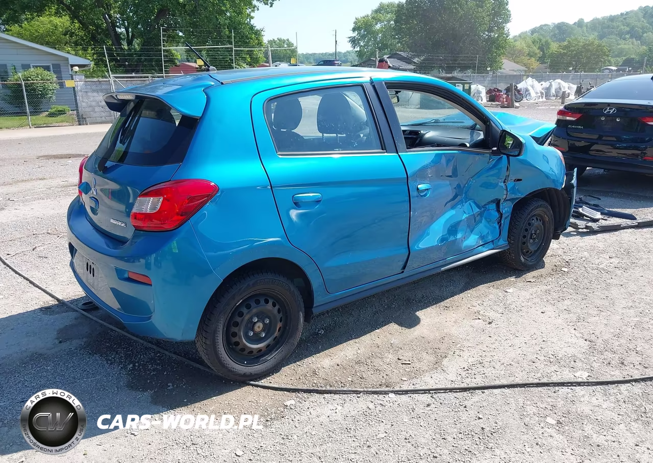 2019 Mitsubishi Mirage Es VIN:ML32A3HJ7KH008401 - 4