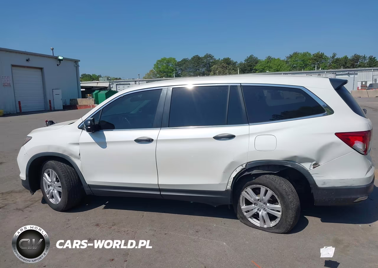 2017 Honda Pilot Lx VIN:5FNYF6H17HB001614 - 14