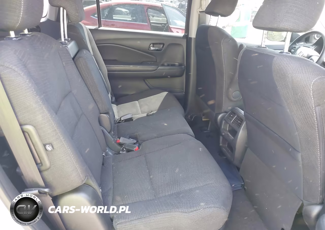 2017 Honda Pilot Lx VIN:5FNYF6H17HB001614 - 8