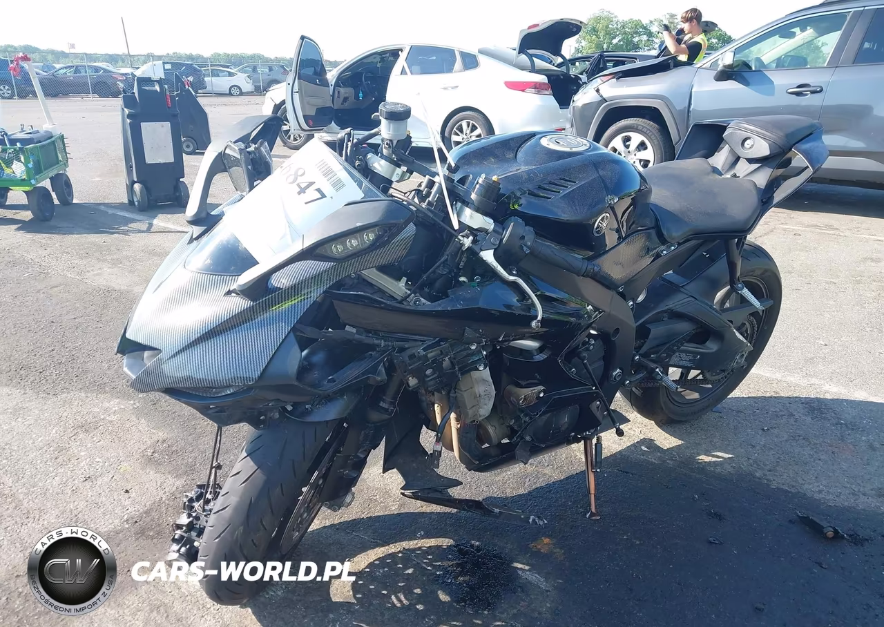 2020 Yamaha Yzfr6 VIN:JYARJ28E3LA007311 - 2