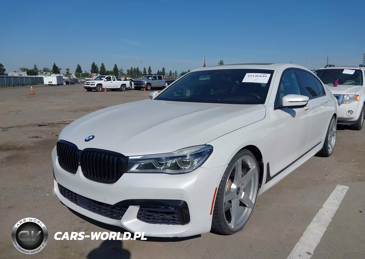 2017 BMW 750I VIN:WBA7F0C50HGM20989 - 2