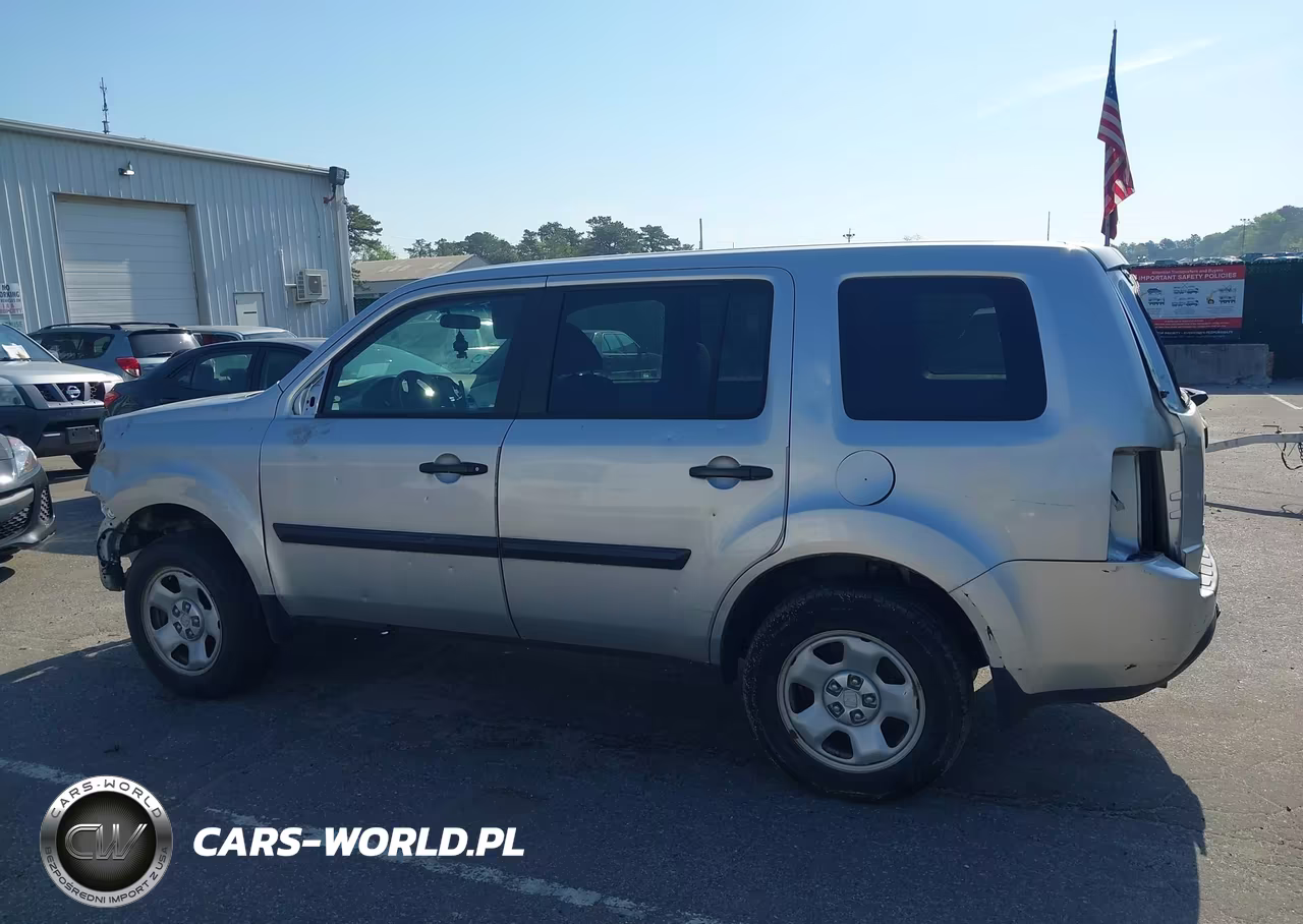 2012 Honda Pilot Lx VIN:5FNYF3H21CB035399 - 14