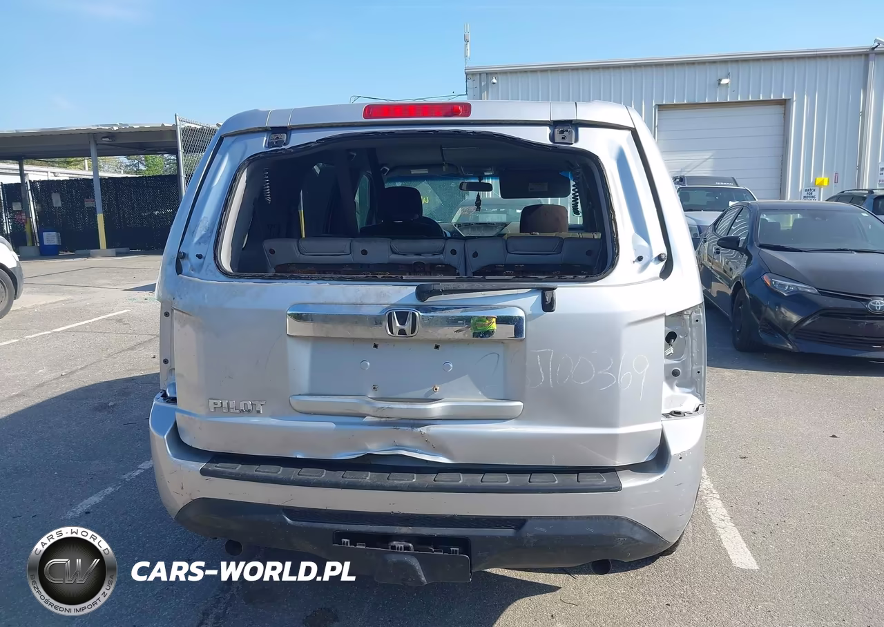 2012 Honda Pilot Lx VIN:5FNYF3H21CB035399 - 16