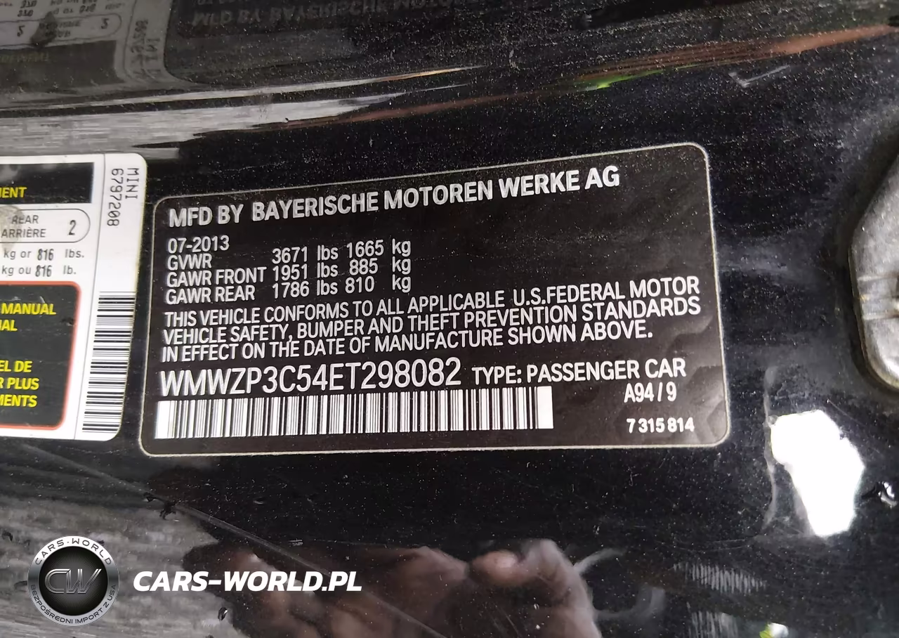 2014 Mini Convertible Cooper S VIN:WMWZP3C54ET298082 - 9