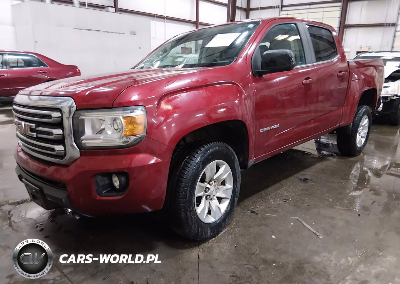 2017 GMC Canyon Sle VIN:1GTG6CEN9H1282907 - 2