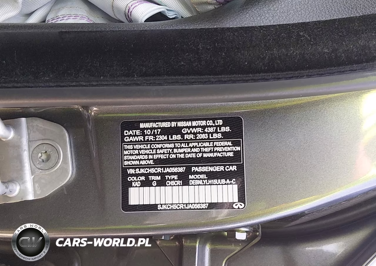 2018 Infiniti Qx30 Premium VIN:SJKCH5CR1JA056387 - 9