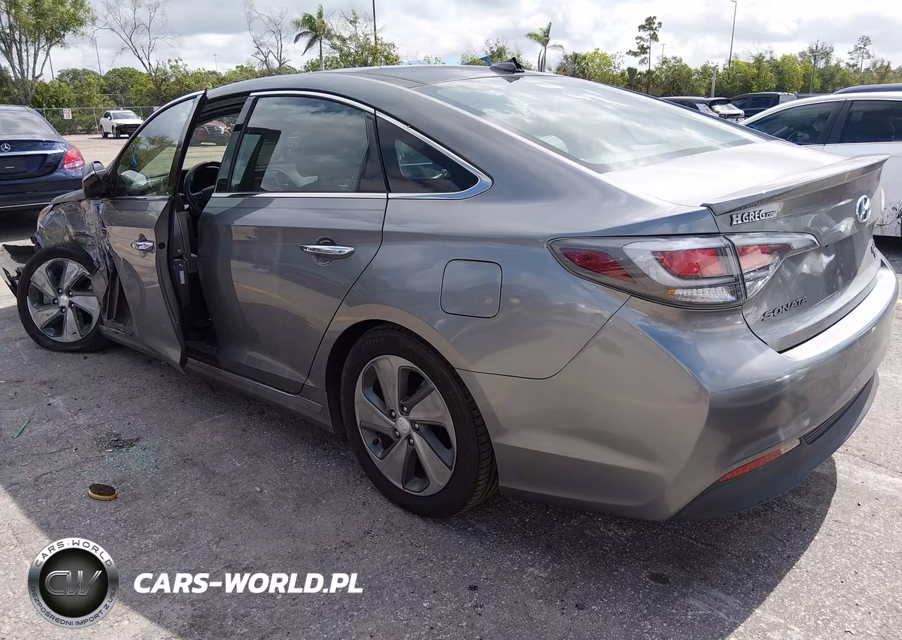2017 Hyundai Sonata Hybrid Limited VIN:KMHE34L39HA067319 - 3