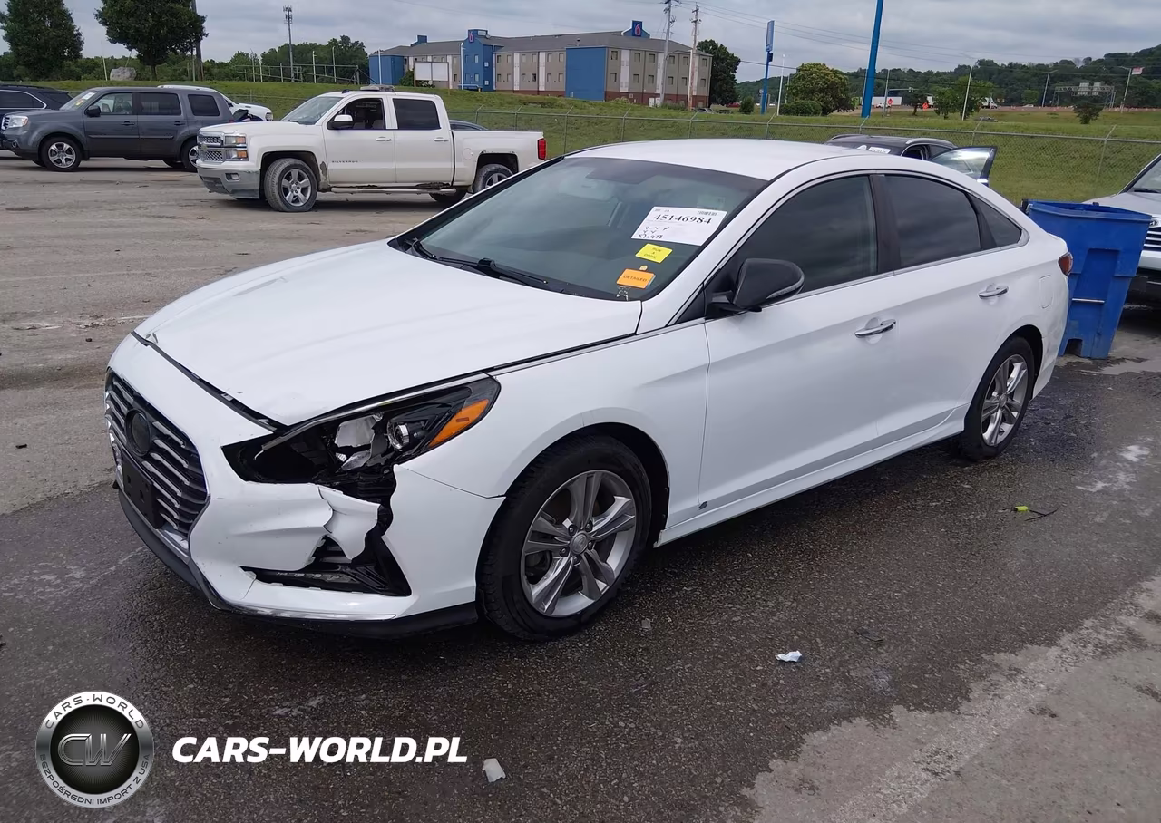 2018 Hyundai Sonata Sel VIN:5NPE34AFXJH635867 - 2