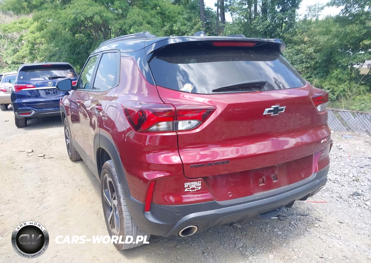 2022 Chevrolet Trailblazer Fwd Rs VIN:KL79MTSL1NB049768 - 3