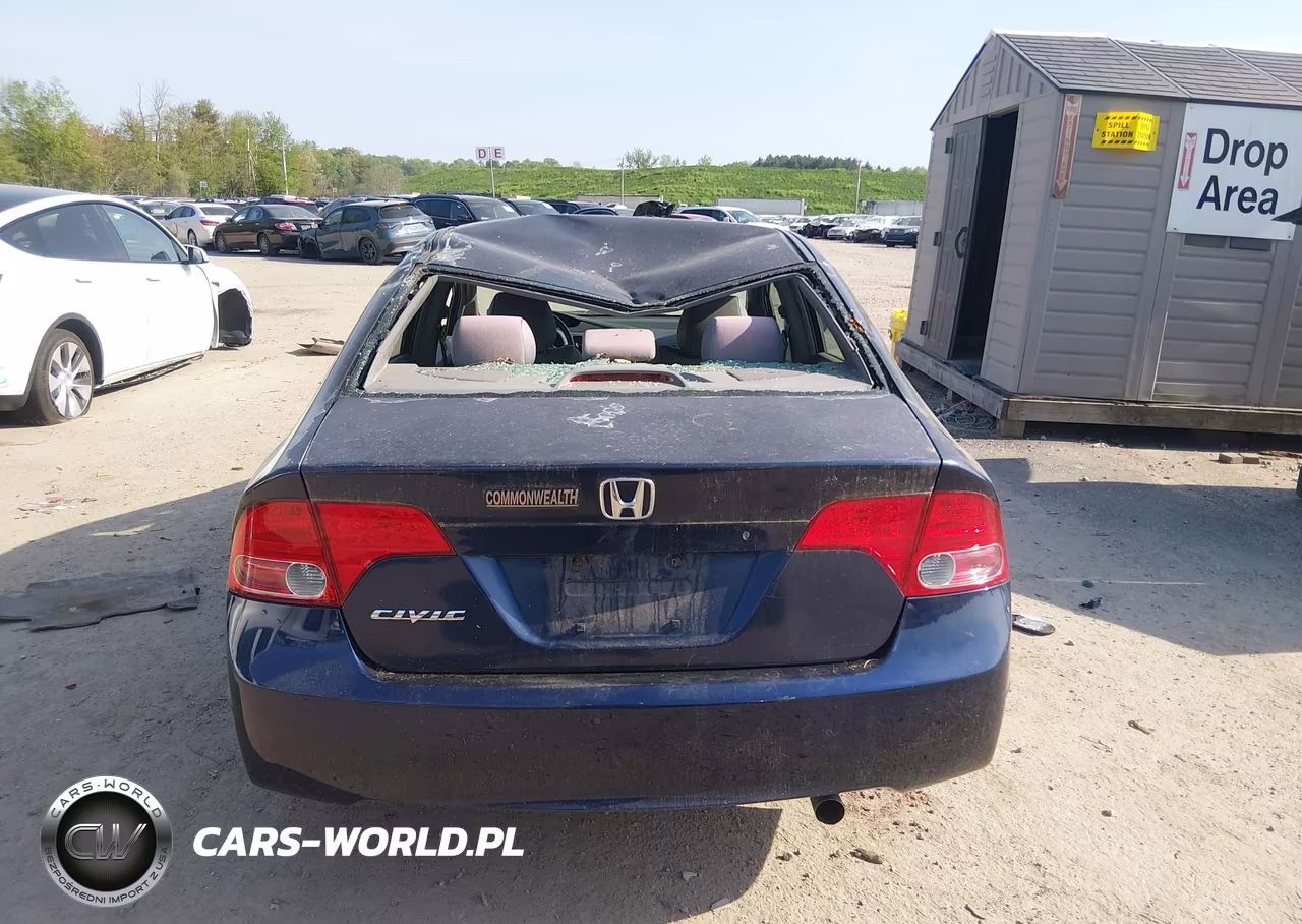 2008 Honda Civic Lx VIN:2HGFA16598H523364 - 17